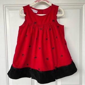 •Samantha Says• Corduroy Scotty Dog Dress - Size 3T